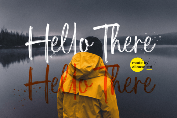 Brush Khalifa Font - Preview 2