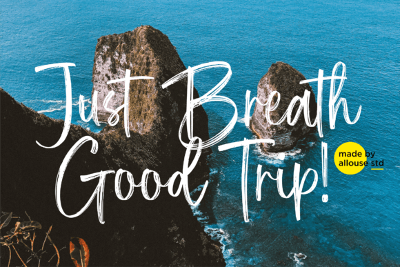 Brush Khalifa Font - Preview 4