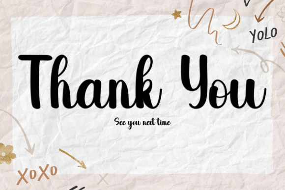 Butter Font - Preview 6