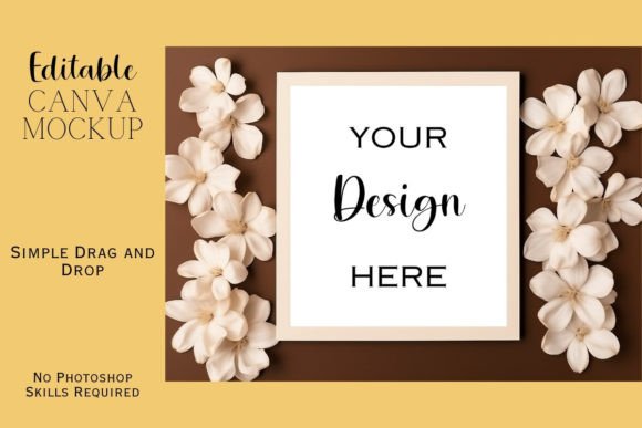 Canva Flat Lay Mockup