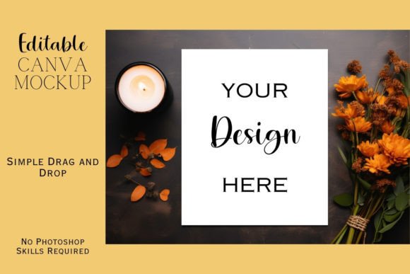Canva Flat Lay Mockup