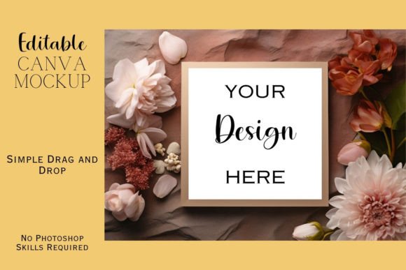 Canva Flat Lay Mockup