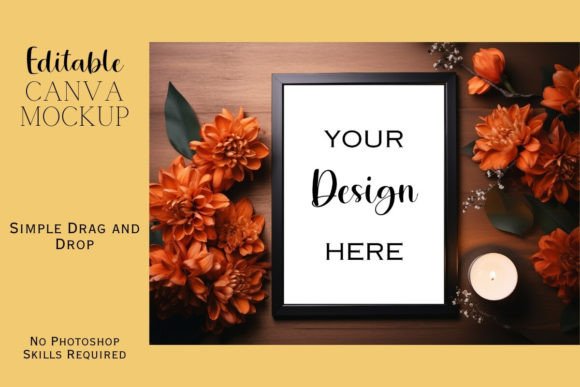 Canva Flat Lay Mockup