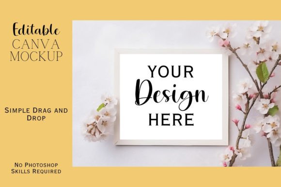 Canva Flat Lay Mockup