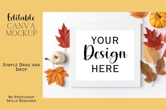 Canva Flat Lay Mockup
