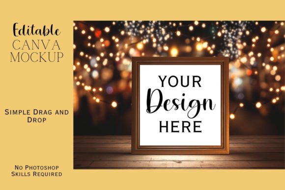Canva Flat Lay Mockup