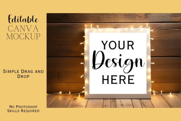 Canva Flat Lay Mockup