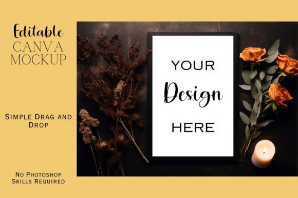 Canva Flat Lay Mockup