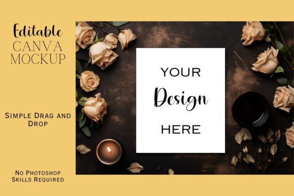 Canva Flat Lay Mockup