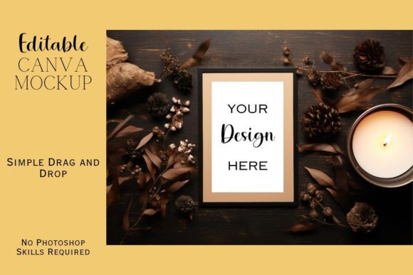 Canva Flat Lay Mockup