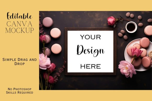 Canva Flat Lay Mockup