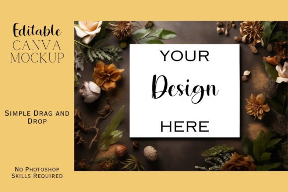 Canva Flat Lay Mockup