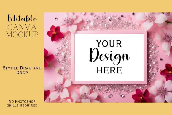 Canva Flat Lay Mockup