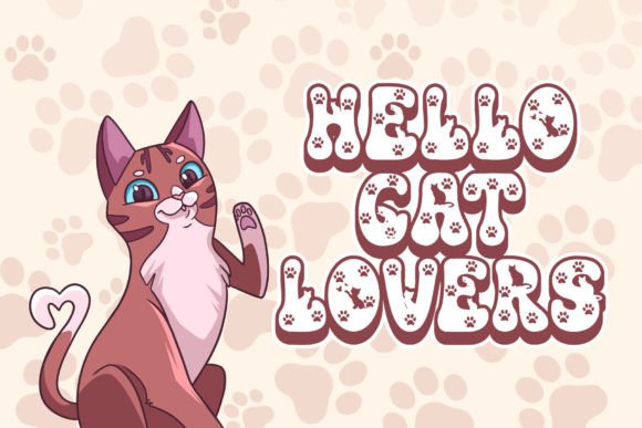 Cat Paw Font - Preview 1