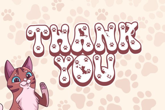 Cat Paw Font - Preview 4