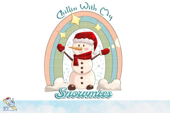 Chillin with My Snowmies Gráfico Artesanato Por Dori Story