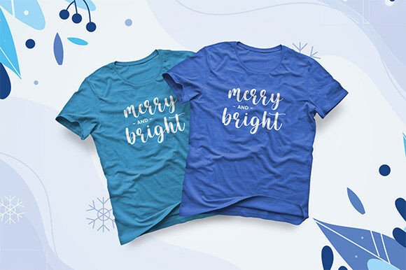 Christmas Everyone Font PNG with transparent background - Preview 3