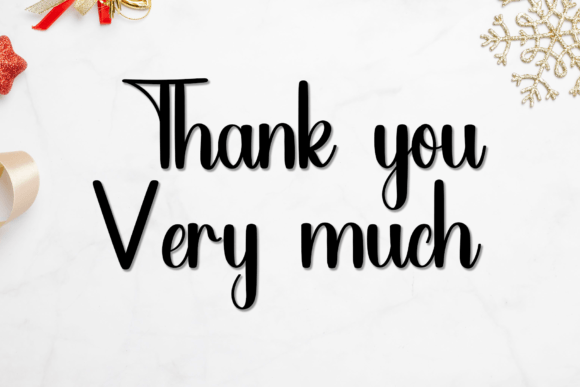 Christmas Invitation Font - Preview 6