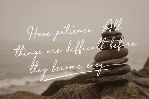 Elegant Lady Font PNG with transparent background - Preview 2