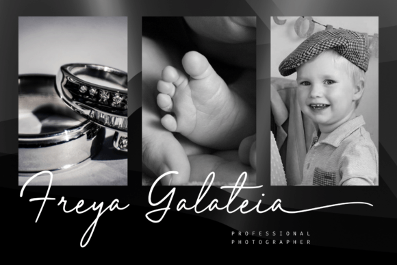 Elegant Lady Font PNG with transparent background - Preview 6