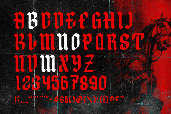 Glorynes Font - Preview 2