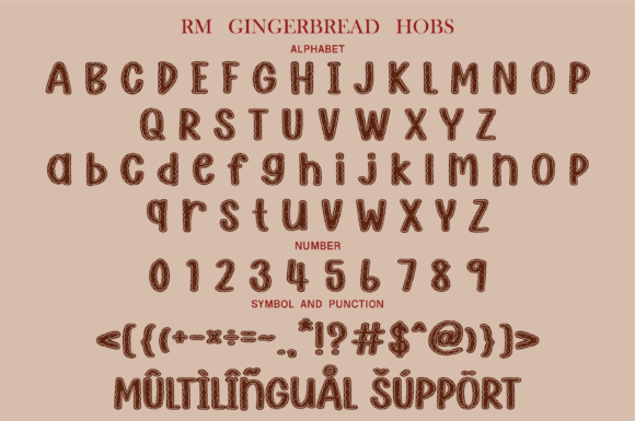Jolly Hobs Duo Font PNG with transparent background - Preview 5