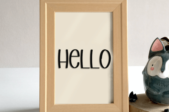 Mighty Heart Font PNG with transparent background - Preview 3