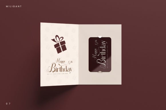 Miligant Serif Font font preview - 6