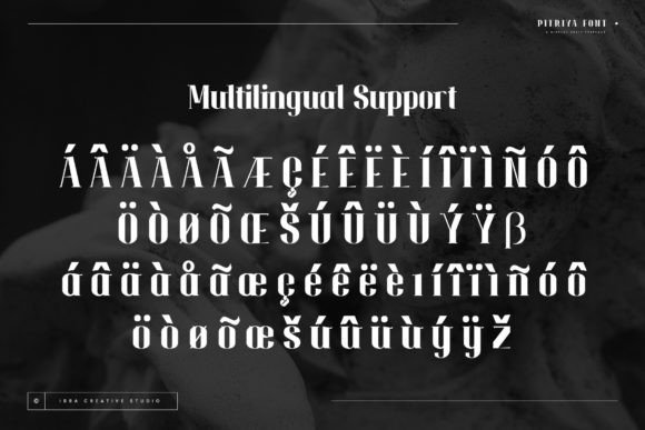 Pitriya Font PNG with transparent background - Preview 2