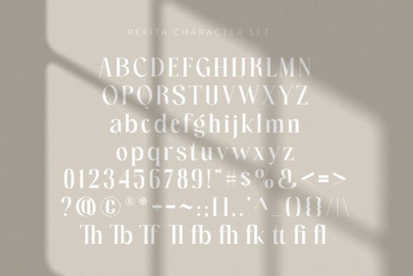Relington Font PNG with transparent background - Preview 3