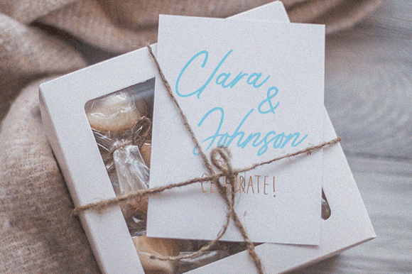 Romantic Ending Font PNG with transparent background - Preview 4