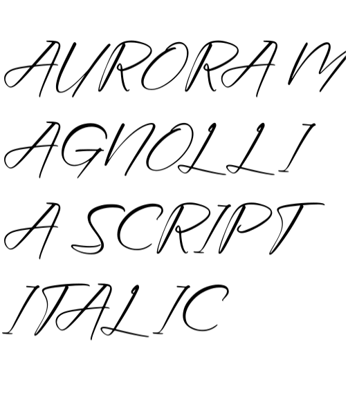 aurora-magnollia-script-italic