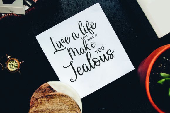 Agatha Script Font - Preview 2