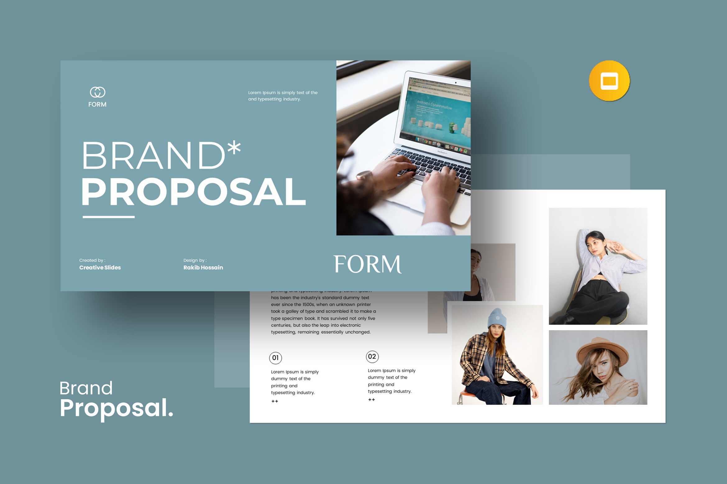 Plantilla de Google Slides de Directrices de Marca