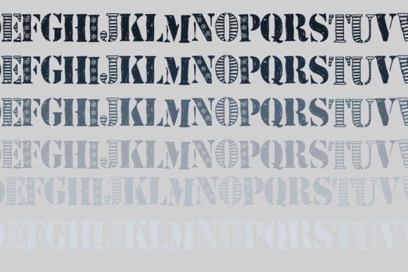Candy Cane Font - Preview 3