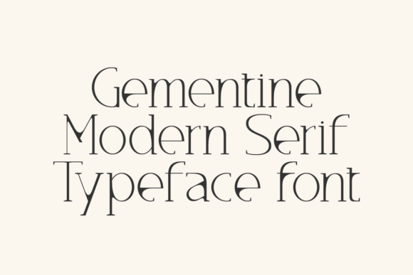 Gementine Font - Preview 1