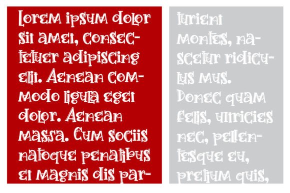 Holiday Garland Font PNG with transparent background - Preview 2