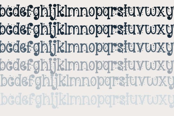 Lollijoy Blizzard Font PNG with transparent background - Preview 3