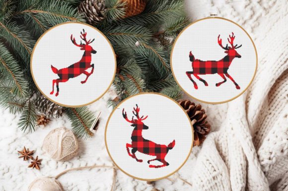Lumberjack Christmas Cross Stitch Charts