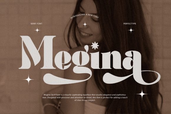 Megina font