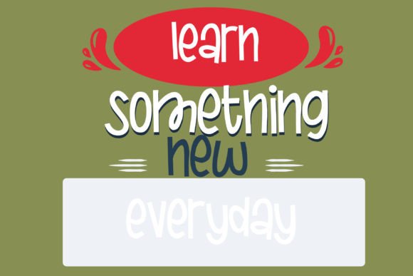 Mrs. Claus Font PNG with transparent background - Preview 4