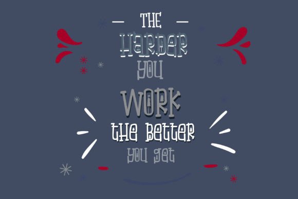 Nonsense Noel Font PNG with transparent background - Preview 1