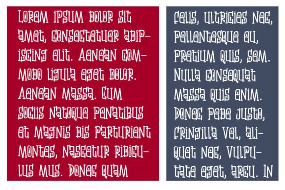 Nonsense Noel Font PNG with transparent background - Preview 2