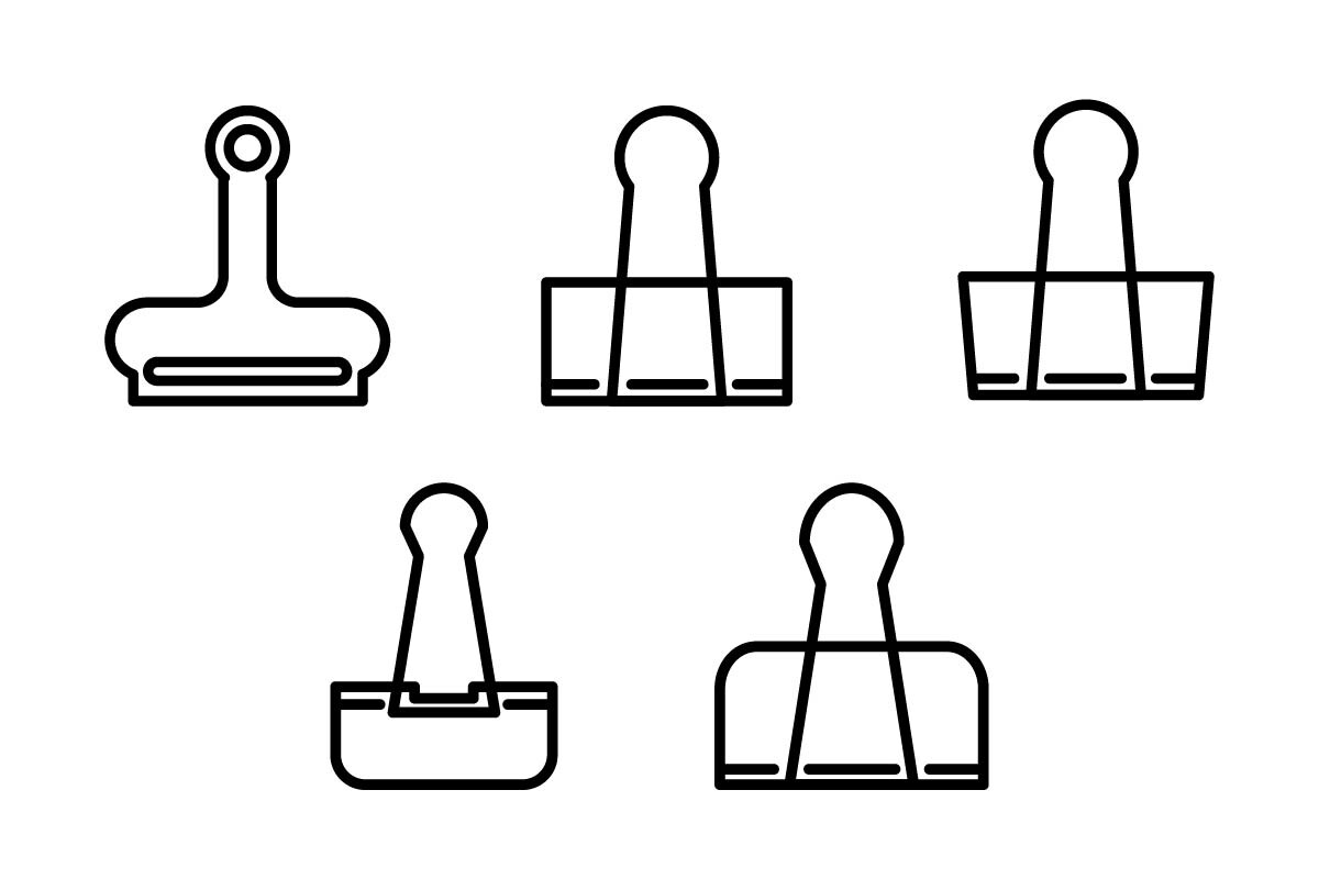 Paperclip Icon Graphic by masuda072020 · Creative Fabrica