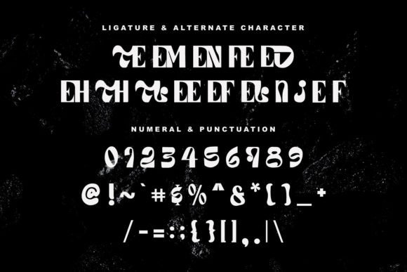Roile Arnid Font PNG with transparent background - Preview 3