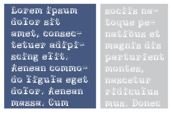 Rustic Blizzard Font PNG with transparent background - Preview 2
