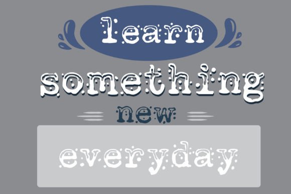 Rustic Blizzard Font PNG with transparent background - Preview 4