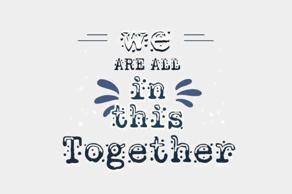 Rustic Blizzard Font PNG with transparent background - Preview 6