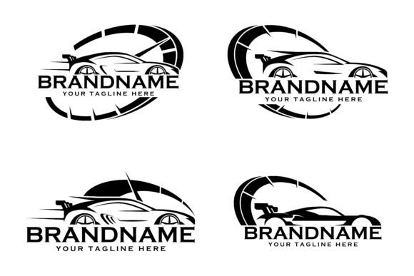 Unique and Eye Catching Speed Car Logo