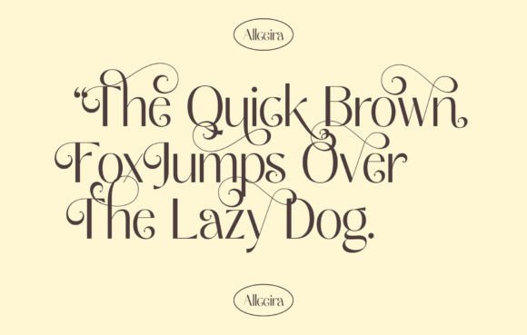 Allceira Font - Preview 6